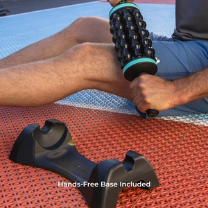 Masseur corporel automatique sans fil à rouleaux, masseur corporel rechargeable, vibrateurs, masseur percussif à 360 degrés - Product Image 5