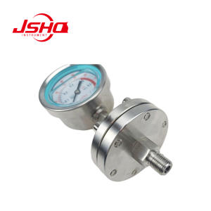 Манометр JSHQ из нержавеющей стали с диафрагмой, ударопрочный, YNTP-60/100/150, гарантия 1 год, OEM/ODM, на заказ, прямые поставки с завода - Product Image 4