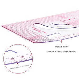 <span class=keywords><strong>Regla</strong></span> de Diseño de Moda - Herramienta de <span class=keywords><strong>Curva</strong></span> Francesa <span class=keywords><strong>para</strong></span> Confección de Ropa, Diseño de Vestidos y Costura - Product Image 6