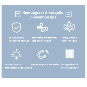 新しい屋内昆虫磁気サイズ-カスタマイズされたフライスクリーンメッシュ防蚊ネットウィンドウスクリーンウィンドウ - Product Image 6