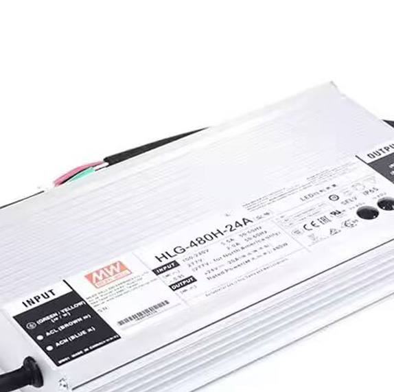 Meanwell HLG-480H-24A/24B/30/36/42/48/54 В A/B/AB/D светодиодный драйвер IP67/IP65 постоянное напряжение/текущая выходная мощность