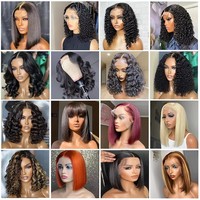 Proveedor Destacado: Pelucas Bob Cortas Lisas de Cabello Humano, Pre-arrancadas, con Encaje Frontal HD Transparente, de Cabello Humano Virgen Birmano, Sin Pegamento