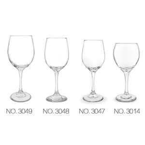 cheap bulk clear stem glassware red wine glass for restaurant bar hotel