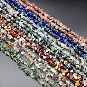 Perles en pierres précieuses, pierres précieuses colorées, brins de puces, en cristal perceuse - Product Image 5