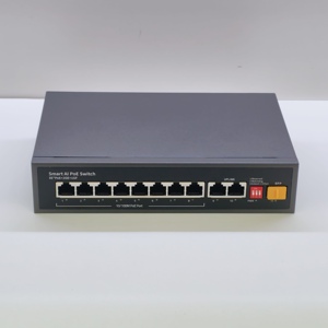 สวิตช์ Ai PoE จากโรงงาน 10/100Mbps 8PoE + 3 Gigabit Uplink สำหรับระบบกล้องวงจรปิดและเครือข่ายธุรกิจ - Product Image 2
