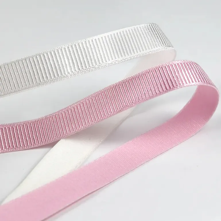 Cintura elastica per reggiseno in Nylon Spandex colorato in peluche, biancheria intima da cucire, cintura a fettuccia