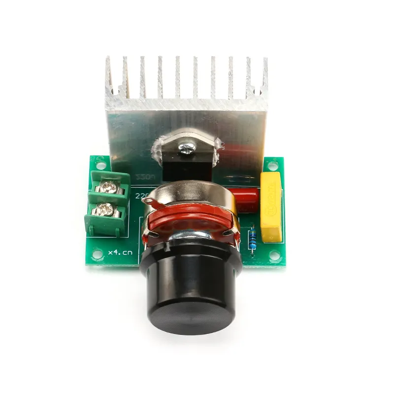 Controlador de velocidade ac 220v 3800w, regulador de velocidade scr regulador do motor termostático regulador de voltagem módulo eletrônico