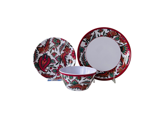 <span class=keywords><strong>2025</strong></span> thiết kế mới melamine món ăn 12 cái Bộ bữa ăn tối nhựa đồ ăn không thể phá vỡ melamine Bộ đồ ăn - Product Image 3