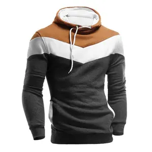 पुरुषों लंबी आस्तीन खेल Hooded स्वेटर टी शर्ट पुरुषों स्लिम फिट ब्लाउज Hoodies में सबसे ऊपर