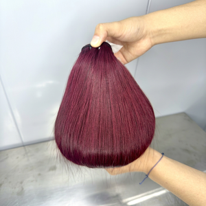 Extensiones de Cabello Humano Virgen Vietnamita a Granel, Doble Trama, Color Natural, Puntas Completas, Súper Doble Trama, Alta Calidad - Product Image 1