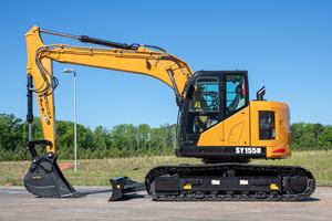 ביצועים גבוהים sy155u 15 טון הידראולי מחפר 1 שנה אחריות הכוללת מנוע מנוע מנוע plc הידראולי מערכת מכירה - Product Image 5