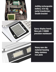 Báscula de Pesaje de 40 kg de Hualitai - Product Image 6