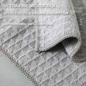 Asciugamano <span class=keywords><strong>in</strong></span> Microfibra a Nido d'Ape per Barista, Panno per Pulizia Caffetteria, Asciugamano Quadrato da Cucina Spesso Senza Pelucchi Super Assorbente - Product Image 4