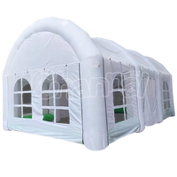 Tente gonflable extérieure de camping de maison de rebond de partie château plein d'entrain gonflable hermétique