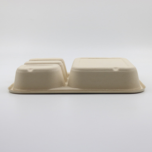 <span class=keywords><strong>Plateau</strong></span> jetable en acier inoxydable, <span class=keywords><strong>plateau</strong></span> à <span class=keywords><strong>repas</strong></span>, bagate rectangulaire de 3 à <span class=keywords><strong>5</strong></span> <span class=keywords><strong>compartiments</strong></span> avec couvercles transparents - Product Image 6
