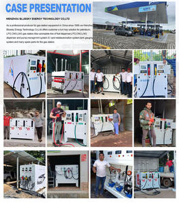 Estación Móvil de Combustible <span class=keywords><strong>BLUESKY</strong></span>, Dispensador de Gasolina y Diésel Portátil de 3000L/6000L, Tanque Integrado, Bomba de 750W, 110V/220V/380V - Product Image 6