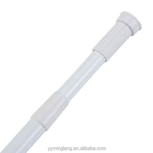 Tige télescopique en fer à ressort réglable de 22 diamètres Style moderne pour <span class=keywords><strong>rideau</strong></span> de bain et de blanchisserie Poteau pour <span class=keywords><strong>rideau</strong></span> de <span class=keywords><strong>douche</strong></span> - Product Image 2