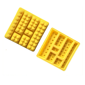 610 stock 7 Lego blocco di costruzione a forma di <span class=keywords><strong>silicone</strong></span> stampo per cioccolato da cucina strumento di fornitura di sapone vassoi in resina sapone candela bpa free - Product Image 6