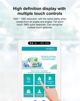 Kiosque médical OEM ODM avec SDK et lecteur de codes-barres, écran capacitif, conception en libre-service, fabricant en Chine