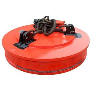 Imán de acero de metal de elevación del electroimán para excavadora y grúa aérea - Product Image 1