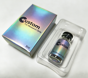 Custom Your logo <strong>Packaging</strong> 3ml 10ml Vial <strong>Labels</strong> and Box Printing Holographic Private <strong>Label</strong> 3ml 2 Pack Vial <strong>Packaging</strong> Box - Product Image 3