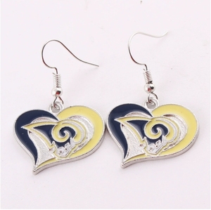 Envío rápido Liga Nacional de Fútbol Denver Broncos Dangler Pendientes Colores Gameday Joyería Equipo de Fútbol Juego Día Pendiente - Product Image 4