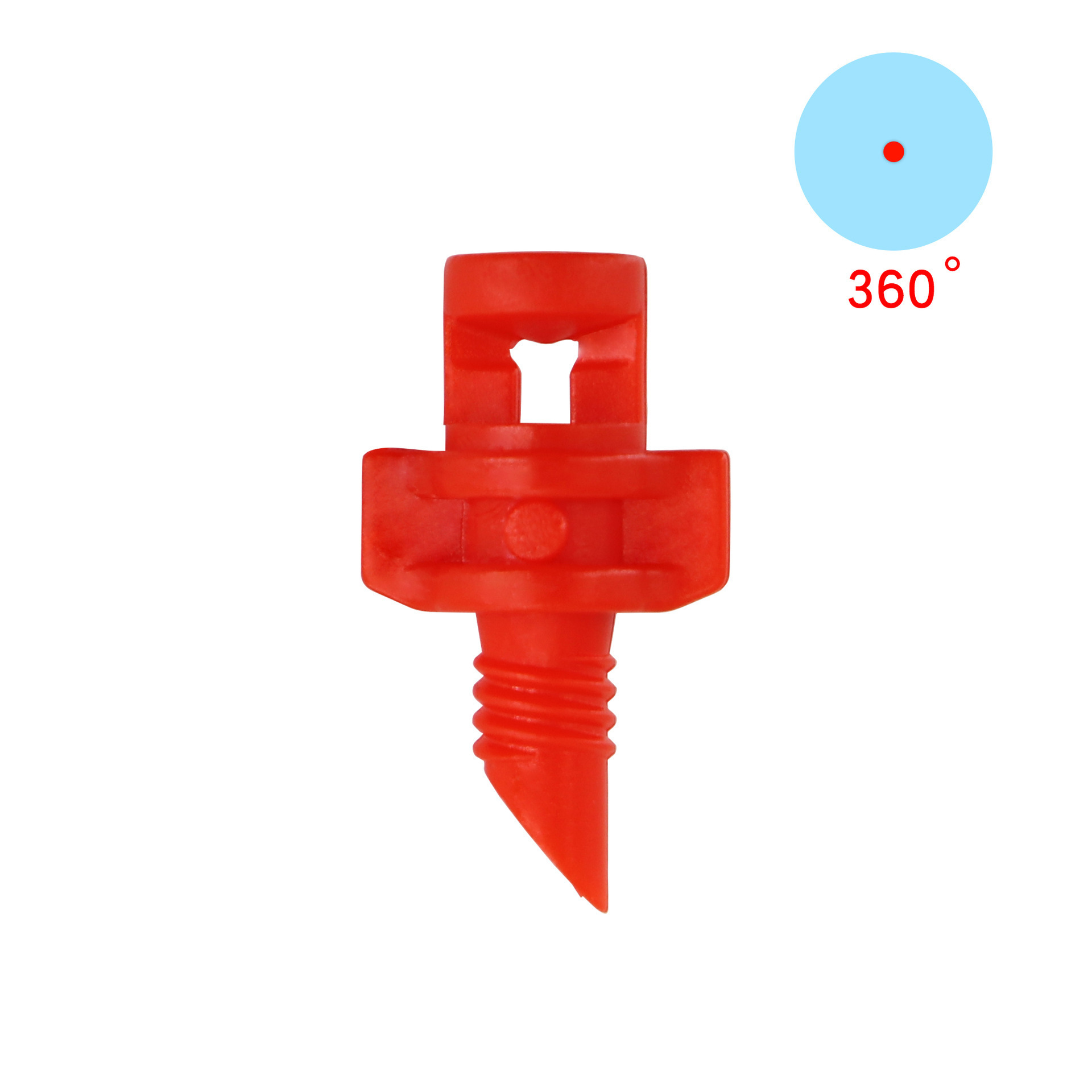 เรด 360 °   หัวฉีดสะท้อนแสง