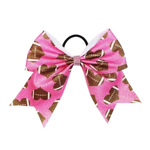 Pelota de fútbol para niños de 8 pulgadas, accesorios para el cabello, <span class=keywords><strong>cinta</strong></span> de lazo, polvo dorado para porristas - Product Image 1