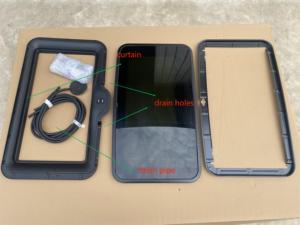 Auto Glass Car Sunroof <span class=keywords><strong>Universal</strong></span> 450*860 <span class=keywords><strong>Universal</strong></span> Sunroof - Product Image 5