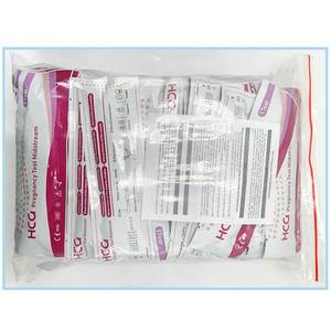 의료 진단 5분 신속 고정밀 소변 HCG 디지털 임신 테스트 스트립 키트 (개별 포일 파우치 포함) - Product Image 6