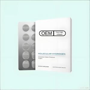 30 tabletas de agua hidrogenada para agua potable, que producen 12 PPM de nanoburbujas. La fábrica admite OEM/ODM - Product Image 1