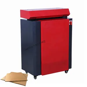 Sıcak satış mini karton atık geri dönüşüm karton kutu parçalayıcı kullanılan ambalaj endüstrisinde oluklu kağıt parçalama makinesi fiyat