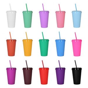 Gobelet en plastique multicolores de style nouveau avec couvercle, 8 oz à 32 oz, anti-fuite, à boire directement, applicable pour les fêtes - Product Image 6
