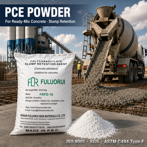 Florey FRPD-18 Poudre de PCE à 98% de teneur en polycarboxylate Superplastifiant Mortier <span class=keywords><strong>autonivelant</strong></span> Matériau de coulis Vente en gros - Product Image 1