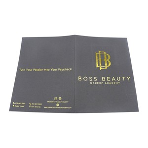 แฟ้มนำเสนอสุดหรูระดับพรีเมียม คุณภาพสูง พร้อมช่องใส่การ์ด สำหรับการฝึกอบรมความงามระดับผู้บริหารแบรนด์ดัง - Product Image 2