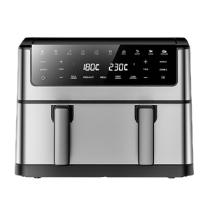 New 8L Cổ Điển Vuông Đôi Giỏ Nồi Chiên Không Khí Lò Với Điều Khiển Riêng Biệt Và Hai Nấu Ăn Giỏ Cho Hộ Gia Đình Sử Dụng - Product Image 3