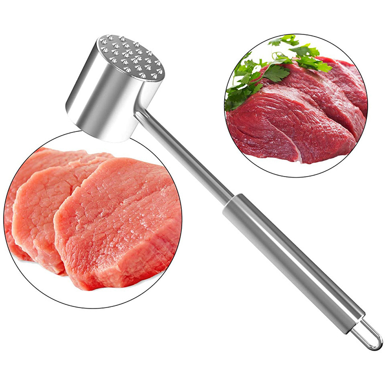 High quality kitchen gadget stainless steel meat blender manual ice hammer