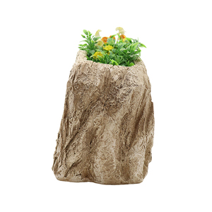 Vaso da <span class=keywords><strong>Giardino</strong></span> a Forma di Angelo in Resina, Fioriera Decorativa per <span class=keywords><strong>Giardino</strong></span>, Prato e Patio, Stile Pietra - Product Image 3