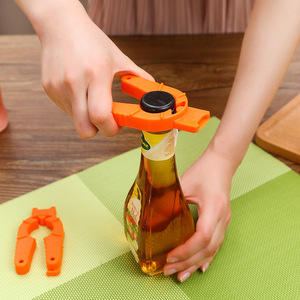 Ouvre-bouteille multifonctionnel en plastique, ouvre-boîte, poignée pour bouteille d'eau, ouvre-couvercle de pot, tirette pour soupe, pour personnes à la force de préhension faible, seniors et personnes âgées - Product Image 3