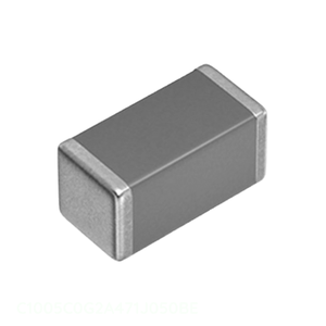 Original C1005C0G2A471J050BE 470 pF CAP CER 470PF 100V C0G/NP0 0402 0402 (1005 Metric) Surface Mount MLCC Ceramic <b>Capacitor</b> - Product Image 1
