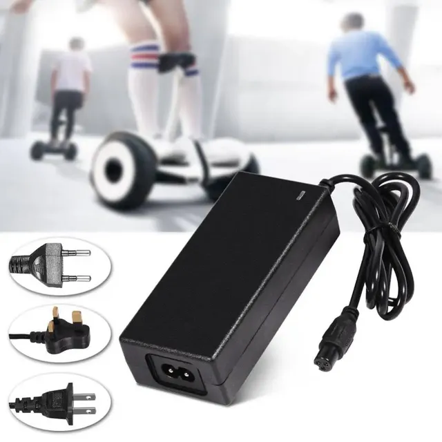 42V 2A EU/US/UK Plug Charger Electric Scooter Car Battery Charger Power Adapter Balancing Hoverboard