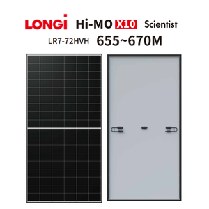 Pannello Solare Trasparente Monocristallino Longi Solar Hi-MO X10 <span class=keywords><strong>Scientist</strong></span> LR7-72HVH 655-670M per Uso Domestico - Product Image 3