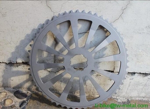 Anillo de Cadena de Titanio Personalizado, Hecho con Materiales Ti6al4v, Anillos de Cadena de Aleación de Titanio Duraderos y Resistentes, Dientes de Ti6al4v - Product Image 3