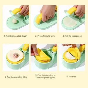 Machine <span class=keywords><strong>à</strong></span> raviolis 3-en-1 et presse-pâte pour débutants – Outil manuel pour la préparation des enveloppes de pâte - Product Image 2