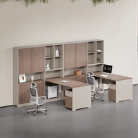 Bureau d'angle en L de direction, vente en gros d'usine, personnalisable pour usage professionnel