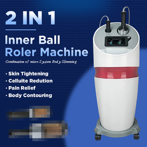Dispositivo de Belleza 2 en 1 para Moldear el Cuerpo 2026, con 40-254Hz <span class=keywords><strong>y</strong></span> 600rpm, con 50 Bolas de Silicona, Drenaje Linfático, Reducción de <span class=keywords><strong>Celulitis</strong></span> - Product Image 2