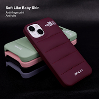 Coque de Téléphone Doudoune Personnalisée de Marque Tendance, Style Veste d'Hiver, pour iPhone 11 13 Mini 13 Pro 13 Pro Max 14 Pro Max