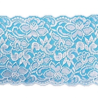 Fournisseur d'usine Chine – Accessoires de lingerie en dentelle à bord ondulé élastique en nylon de 15 cm