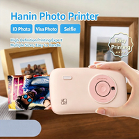 Printer Foto Warna HPRT Portabel Mini untuk Ponsel, Mesin Cetak Foto ID Saku, Imprimante Photo CP2100