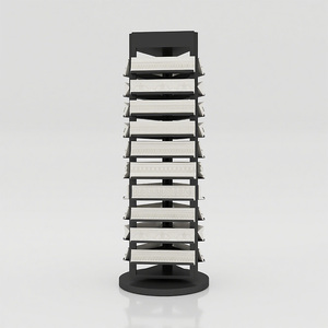 Vertical <strong>Tile</strong> Stone Rotating Display Stand for <strong>Shop</strong> - Product Image 2